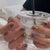 12 Sizes-24 Pcs Press On Nails W1240