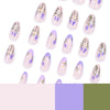 12 Sizes-24 Pcs Press On Nails JP3760