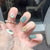 12 Sizes-24 Pcs Press On Nails Z055