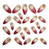 12 Sizes-24 Pcs Press On Nails Y1310
