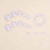 12 Sizes-24 Pcs Press On Nails F116