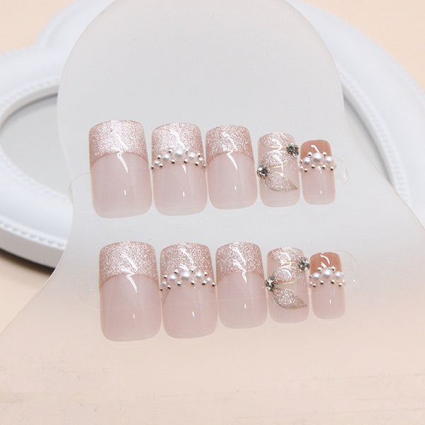 12 Sizes-24 Pcs Press On Nails MY017