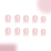 12 Sizes-24 Pcs Press On Nails C371