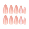 12 Sizes-24 Pcs Press On Nails JP3330