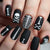 12 Sizes-24 Pcs Press On Nails y2061-24
