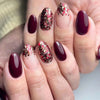 12 Sizes-24 Pcs Press On Nails W1491