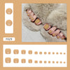 12 Sizes-24 Pcs Press On Nails F029