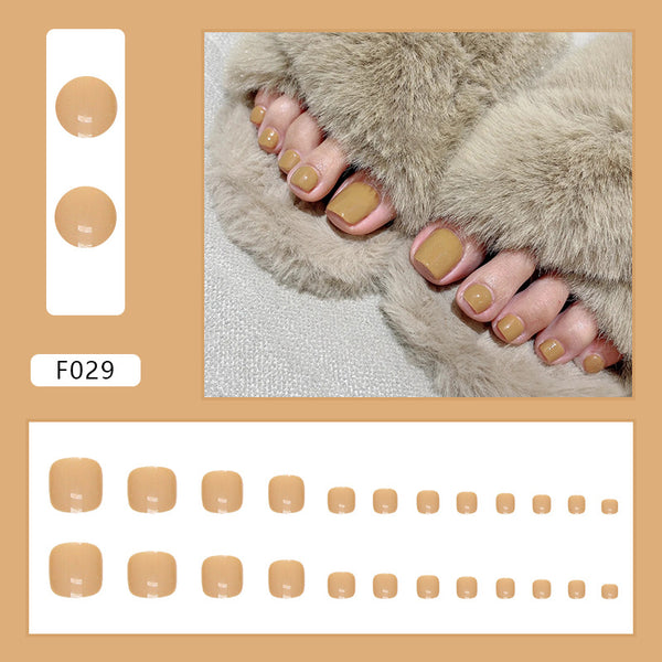 12 Sizes-24 Pcs Press On Nails F029