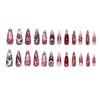 12 Sizes-24 Pcs Press On Nails Z1194