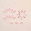 12 Sizes-24 Pcs Press On Nails Z697