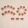 12 Sizes-24 Pcs Press On Nails R162