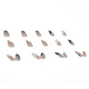 12 Sizes-24 Pcs Press On Nails W009