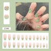 12 Sizes-24 Pcs Press On Nails Z321