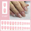 12 Sizes-24 Pcs Press On Nails C1207
