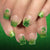 12 Sizes-24 Pcs Press On Nails C1574