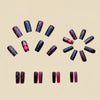 12 Sizes-24 Pcs Press On Nails Y259