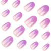 12 Sizes-24 Pcs Press On Nails JP3435