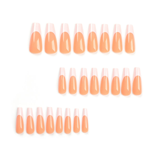 12 Sizes-24 Pcs Press On Nails JP2455