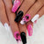 12 Sizes-24 Pcs Press On Nails Y152