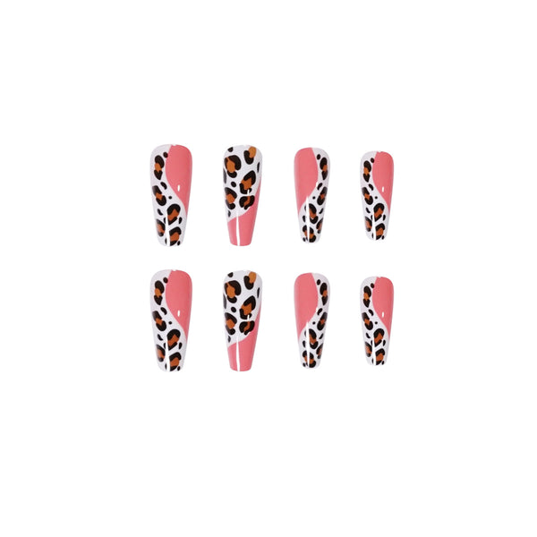 12 Sizes-24 Pcs Press On Nails JP1414