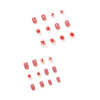12 Sizes-24 Pcs Press On Nails JP1457