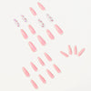 12 Sizes-24 Pcs Press On Nails JP1042