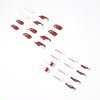 12 Sizes-24 Pcs Press On Nails JP1394