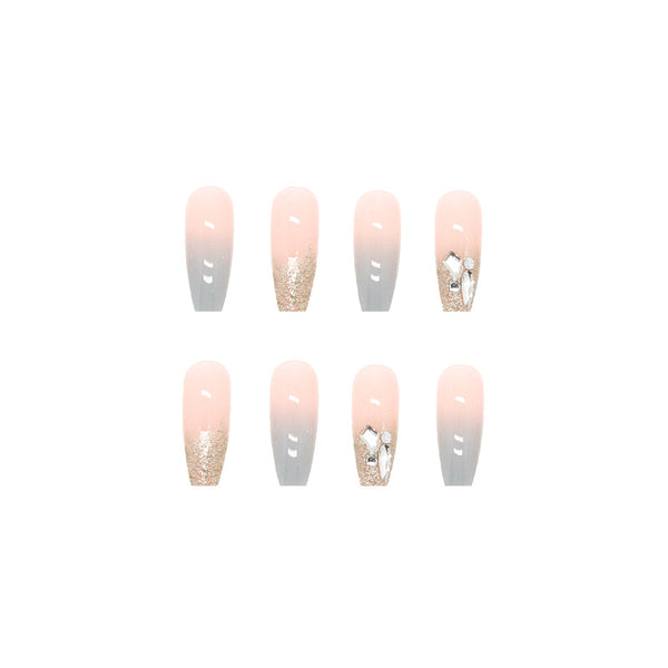 12 Sizes-24 Pcs Press On Nails Z378