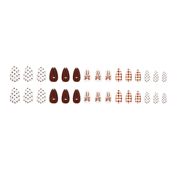 30 Pcs Press On Nails W2127