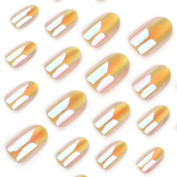 12 Sizes-24 Pcs Press On Nails DIY44