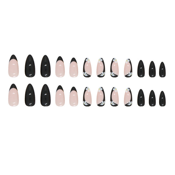 12 Sizes-24 Pcs Press On Nails W675