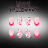12 Sizes-24 Pcs Press On Nails C2039