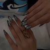 12 Sizes-24 Pcs Press On Nails JP4175