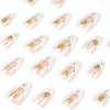 12 Sizes-24 Pcs Press On Nails JP2256