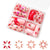 96 Pcs Press On Nails StrawberryFlower-1-96pcs
