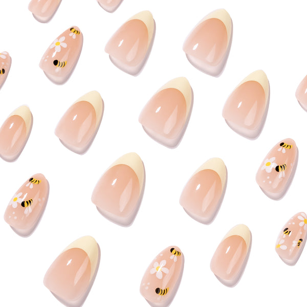 12 Sizes-24 Pcs Press On Nails JP4422