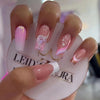 12 Sizes-24 Pcs Press On Nails W410