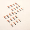 12 Sizes-24 Pcs Press On Nails Z559