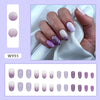 12 Sizes-24 Pcs Press On Nails W962