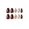 12 Sizes-24 Pcs Press On Nails JP2374