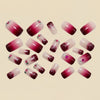 12 Sizes-24 Pcs Press On Nails Y1527