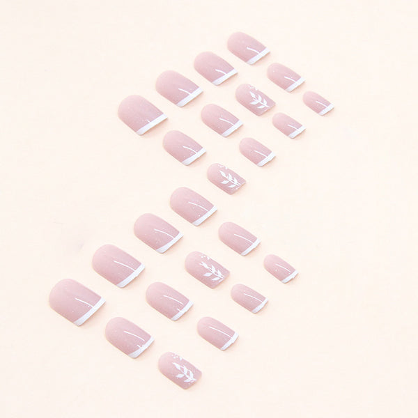 12 Sizes-24 Pcs Press On Nails W520