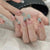 12 Sizes-24 Pcs Press On Nails R678