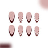 12 Sizes-24 Pcs Press On Nails C881