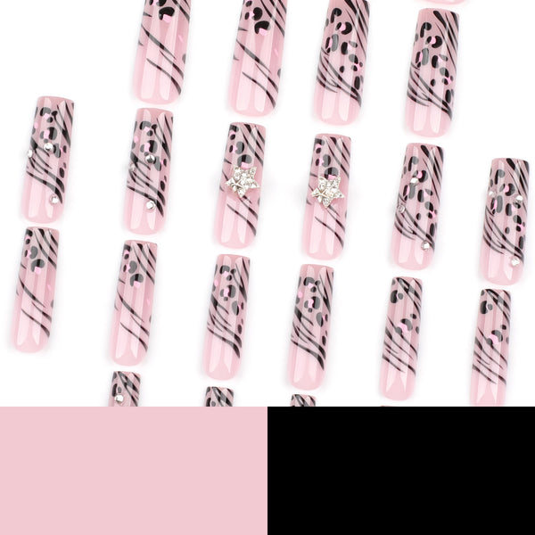 12 Sizes-24 Pcs Press On Nails JP3508