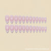 12 Sizes-24 Pcs Press On Nails Y1606