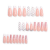 12 Sizes-24 Pcs Press On Nails JP3083