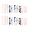 12 Sizes-24 Pcs Press On Nails JP3954