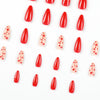 12 Sizes-24 Pcs Press On Nails JP2244