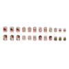 12 Sizes-24 Pcs Press On Nails R797